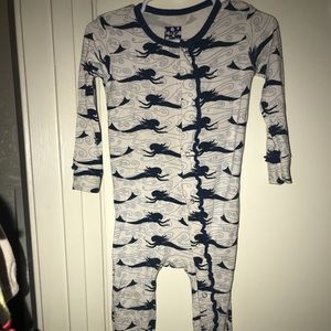 Mermaid print muffin ruffle coverall 🧜🏻‍♀️💕